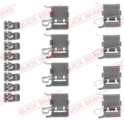Accessory Kit, disc brake pad